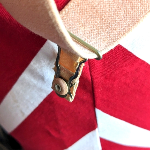 Camp Medical Corset Garter Belt Vintage Pink Cotton - Picture 5 of 6